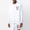 Off-White x UNDERCOVER Crossover dobbeltsidig logotrykk hvit