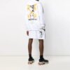 Off-White x UNDERCOVER Crossover dobbeltsidig logotrykk hvit