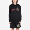 Off-White x UNDERCOVER Crossover Skeleton Printing hettegenser med lange ermer, svart