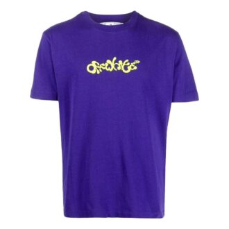 Opposite Arrow Slim T-skjorte «Purple»