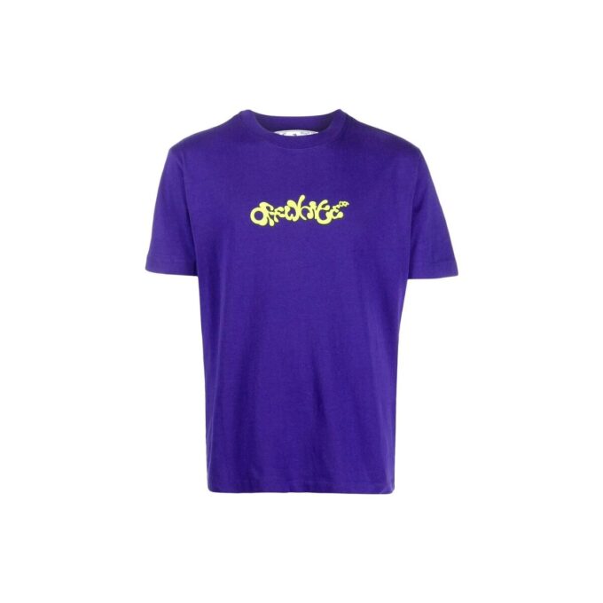 Opposite Arrow Slim T-skjorte «Purple»
