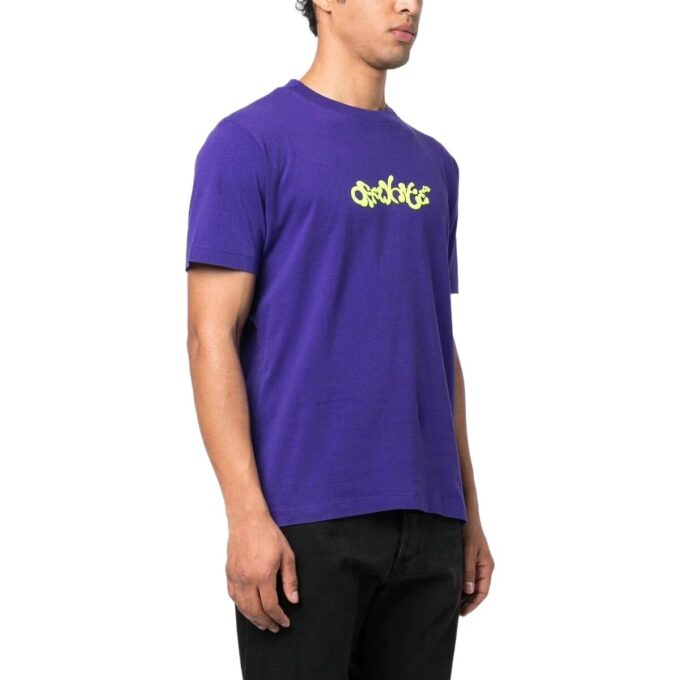 Opposite Arrow Slim T-skjorte «Purple»
