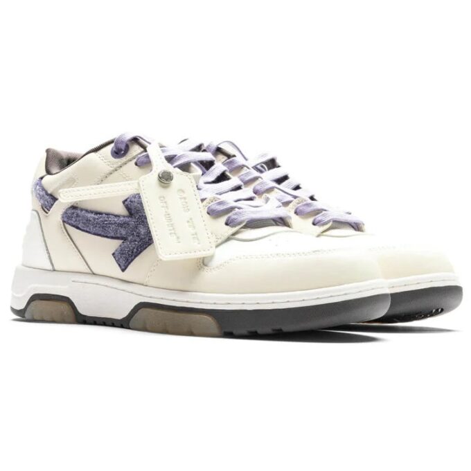 Out Of Office College Off lavt sneaker «Hvit Lilla»
