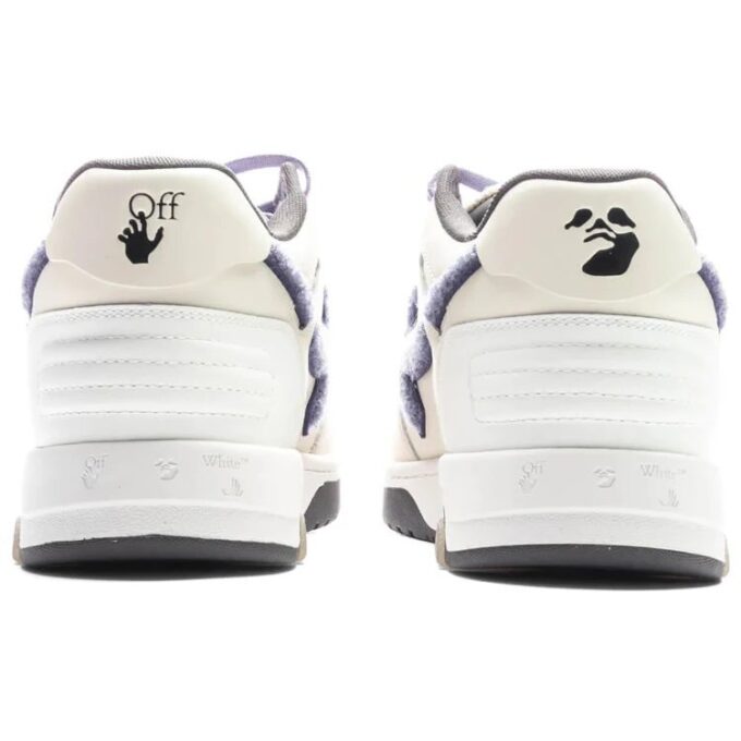 Out Of Office College Off lavt sneaker «Hvit Lilla»