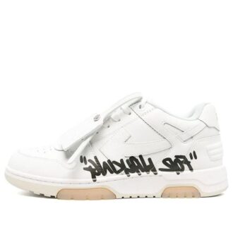 Out Of Office For Walking lavt sneaker «White Black»