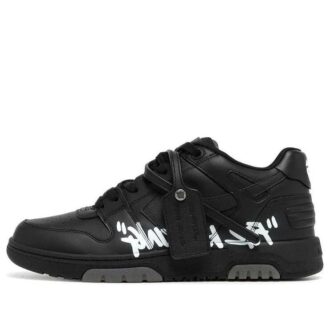 Out Of Office For Walking Low-Tops «Black White»