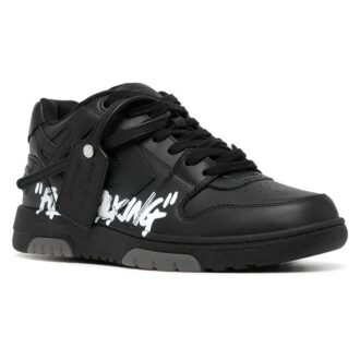 Out Of Office For Walking Low-Tops «Black White»