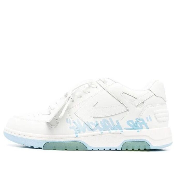 Out Of Office For Walking Sneaker &laquo;Hvit Blå&raquo;