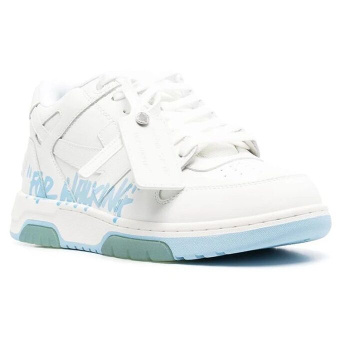 Out Of Office For Walking Sneaker &laquo;Hvit Blå&raquo;