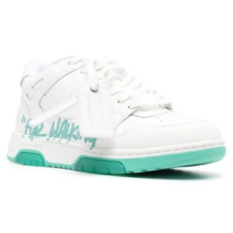 Out Of Office For Walking Sneaker «White Green»
