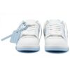 Out Of Office Lærsneaker «Hvit Blå»