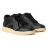 Out Of Office LærSneakers «Black Yellow»