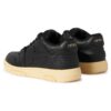 Out Of Office LærSneakers «Black Yellow»