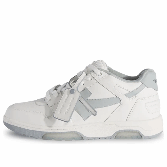 Out Of Office LærSneakers «Grey White»
