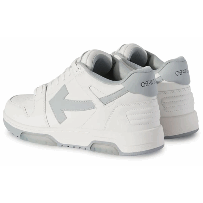 Out Of Office LærSneakers «Grey White»