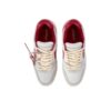 Out Of Office LærSneakers «Grey White Red»