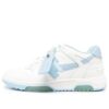 Out Of Office LærSneakers «Hvit Blå»
