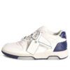 Out Of Office LærSneakers «Hvit Blå»