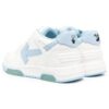 Out Of Office LærSneakers «Hvit Blå»