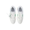 Out Of Office Lærsneakers «Hvit, lysegrønn, Rrick Red»
