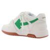 Out Of Office Lærsneakers «Hvit, lysegrønn, Rrick Red»