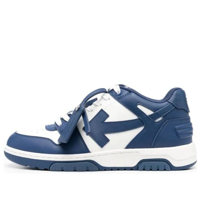 Out Of Office LærSneakers «Navy White»