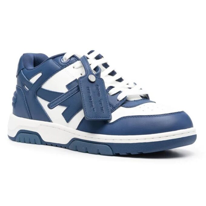Out Of Office LærSneakers «Navy White»