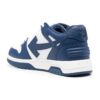 Out Of Office LærSneakers «Navy White»