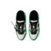 Out Of Office Lærsneakers «Neongrønn Svart Hvit»
