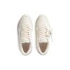 Out Of Office Lærsneakers «White Grey»