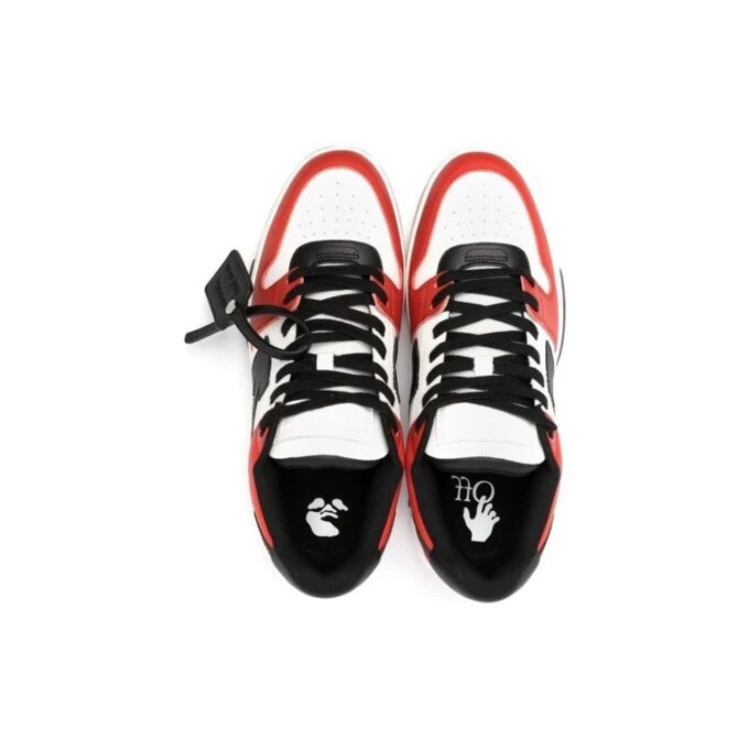 Out Of Office lav sneaker «Rød Hvit Svart»