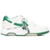 Out Of Office lave sneakers hvit/grønn