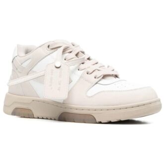 Out Of Office lavt sneaker «Beige White»