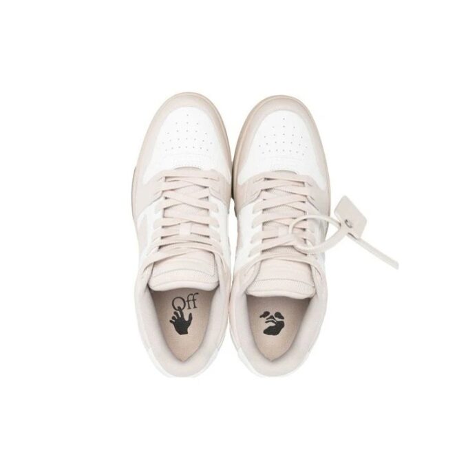 Out Of Office lavt sneaker «Beige White»