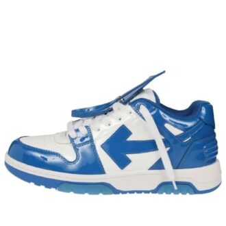 Out Of Office lavt sneaker «Blå Hvit»