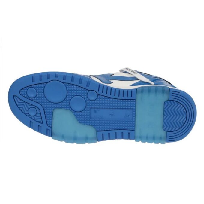 Out Of Office lavt sneaker «Blå Hvit»