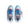 Out Of Office lavt sneaker «Blue White Orange»