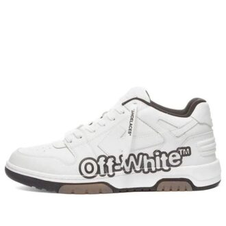 Out Of Office lavt sneaker for gåturer «Hvit Svart»
