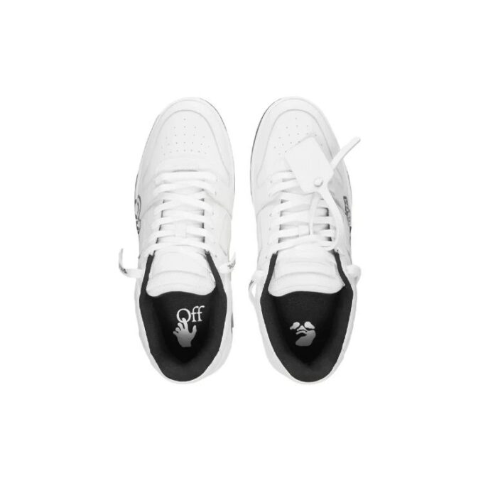 Out Of Office lavt sneaker for gåturer «Hvit Svart»