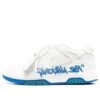 Out Of Office lavt sneaker for gåturer «White Blue»