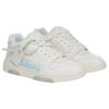 Out Of Office lavt sneaker for gåturer «White Blue»