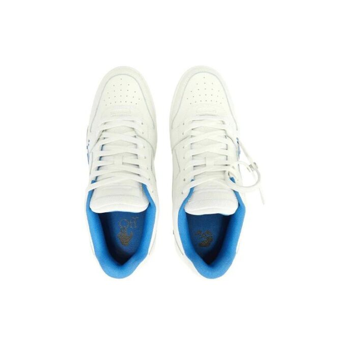 Out Of Office lavt sneaker for gåturer «White Blue»