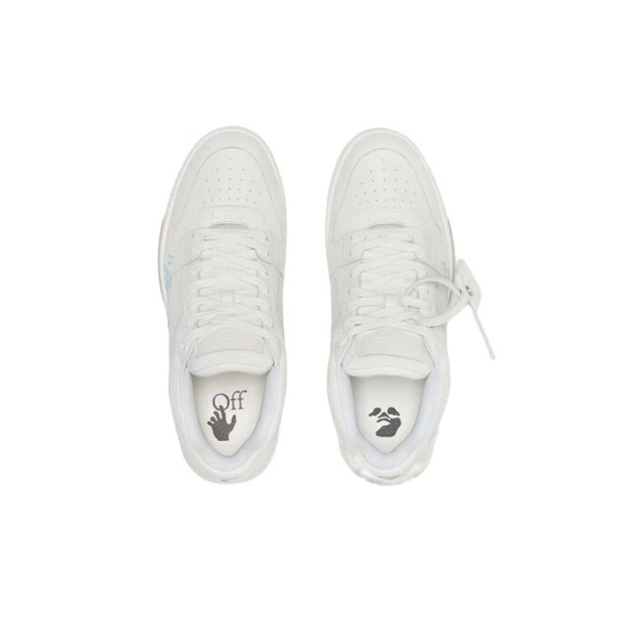 Out Of Office lavt sneaker for gåturer «White Blue»