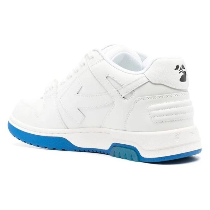 Out Of Office lavt sneaker for gåturer «White Blue»
