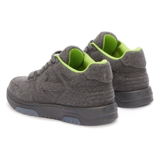 Out Of Office lavt sneaker «Grey Green»