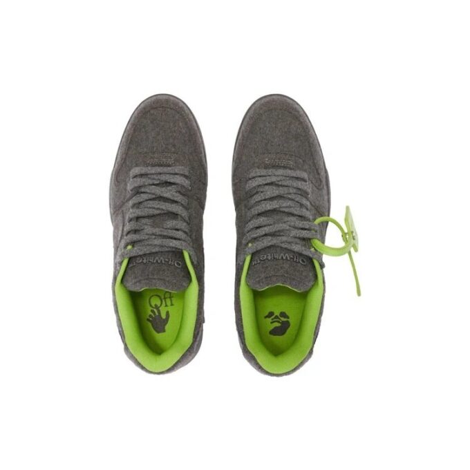 Out Of Office lavt sneaker «Grey Green»