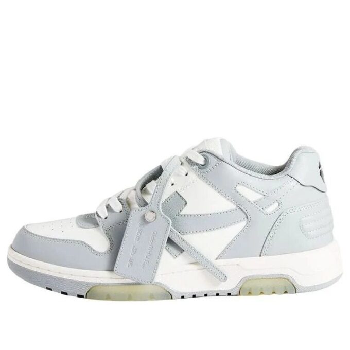 Out Of Office lavt sneaker «Grey White»