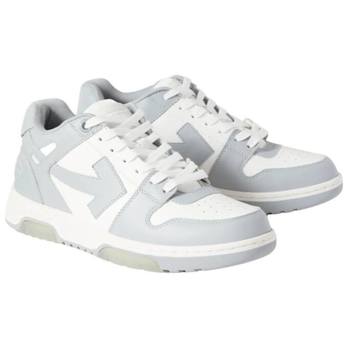 Out Of Office lavt sneaker «Grey White»