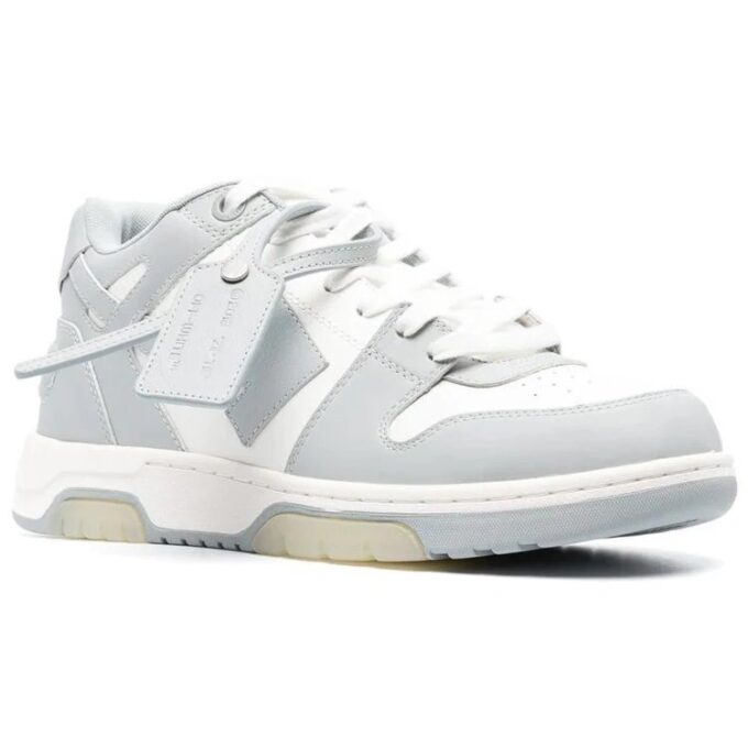 Out Of Office lavt sneaker «Grey White»