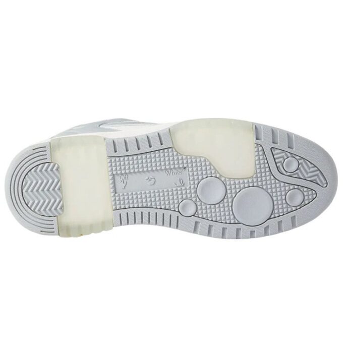 Out Of Office lavt sneaker «Grey White»
